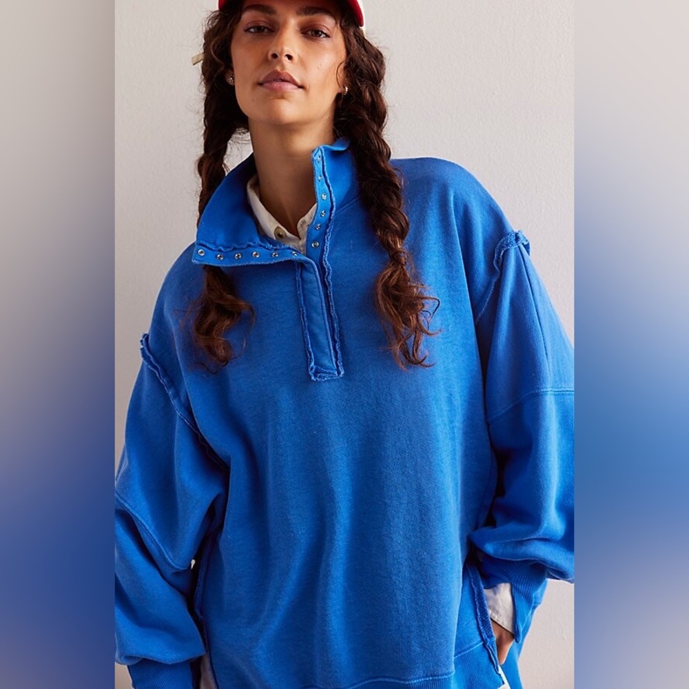 We The Free Camden Henley Sweatshirt - NWT